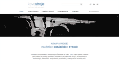 Desktop Screenshot of kovostroje.cz